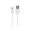 Monoprice Lightning to USB Cable - Apple MFi Certified_ White_ 3ft 27403